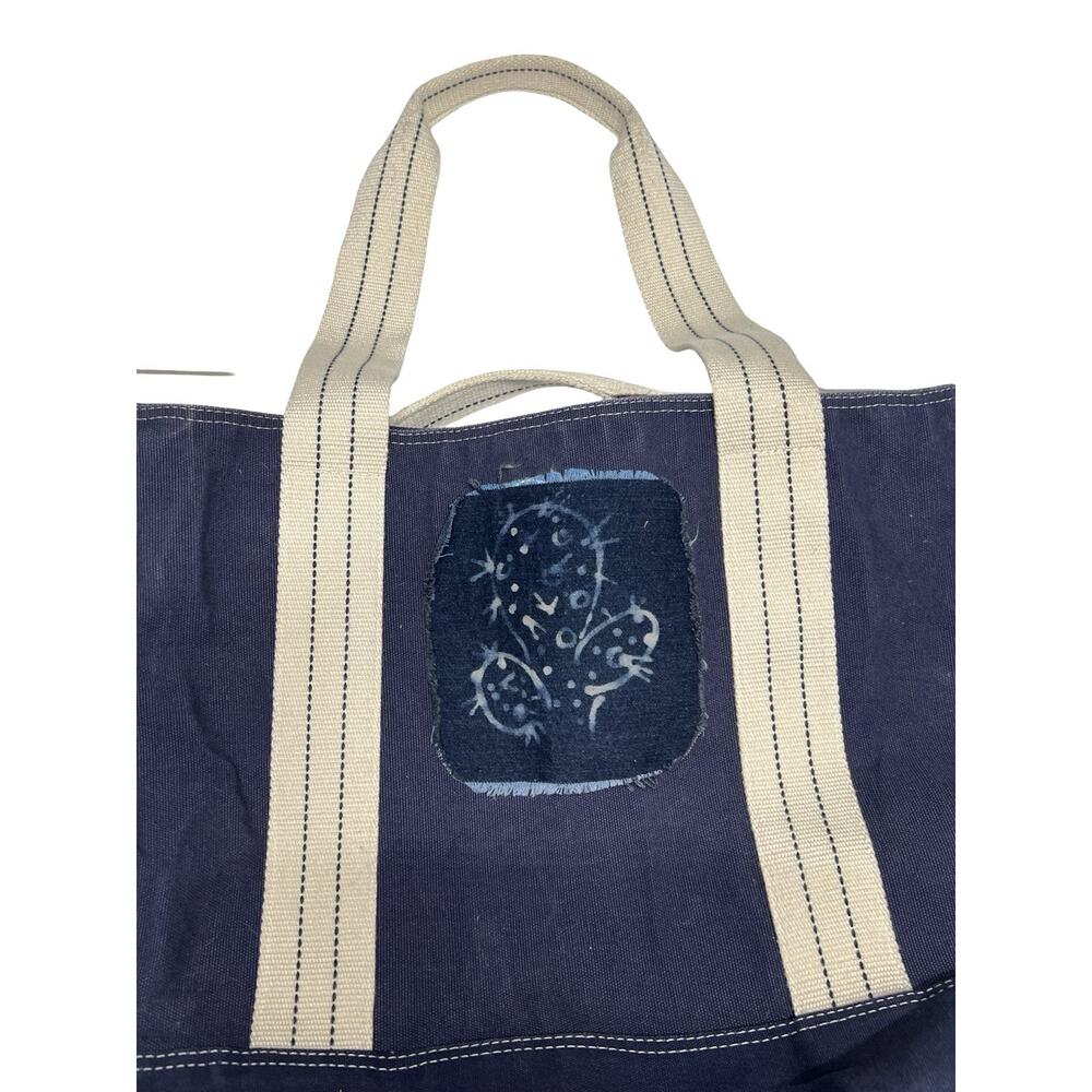 Pottery Barn Kids navy blue cooler Convertible tote Backpack Beach Bag / Fair - Picture 4 of 9